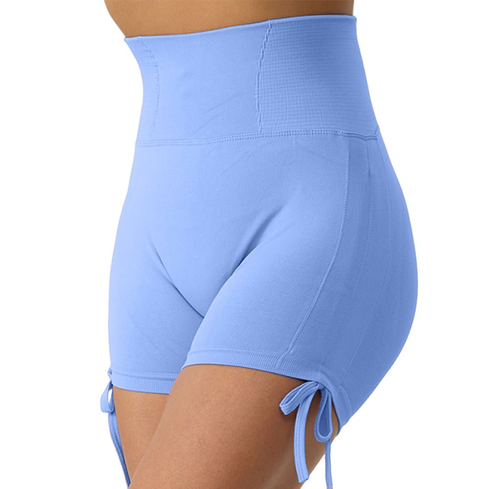 Calça de Yoga Cintura Alta Pêssego Sem Costura — Conforto e Estilo para Seus Treinos - fardyStore