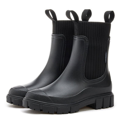 Bota de Chuva Feminina Antiderrapante com Elástico - fardyStore