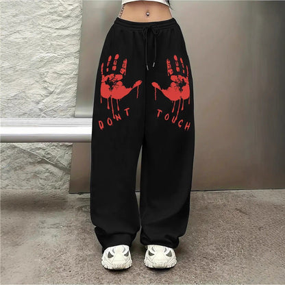 Calça Moletom Feminina Estampada Casual - fardyStore