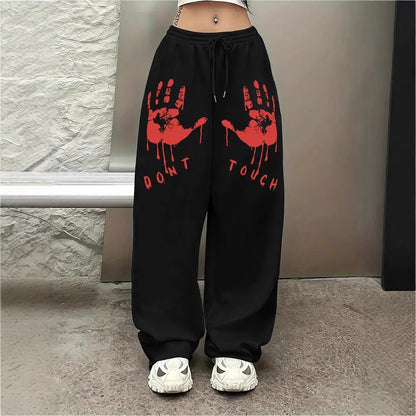 Calça Moletom Feminina Estampada Casual - fardyStore