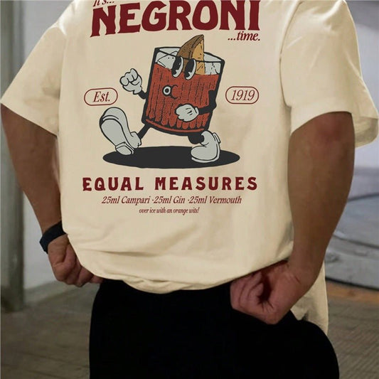 Camiseta de algodão tamanho europeu para homens - fardyStore
