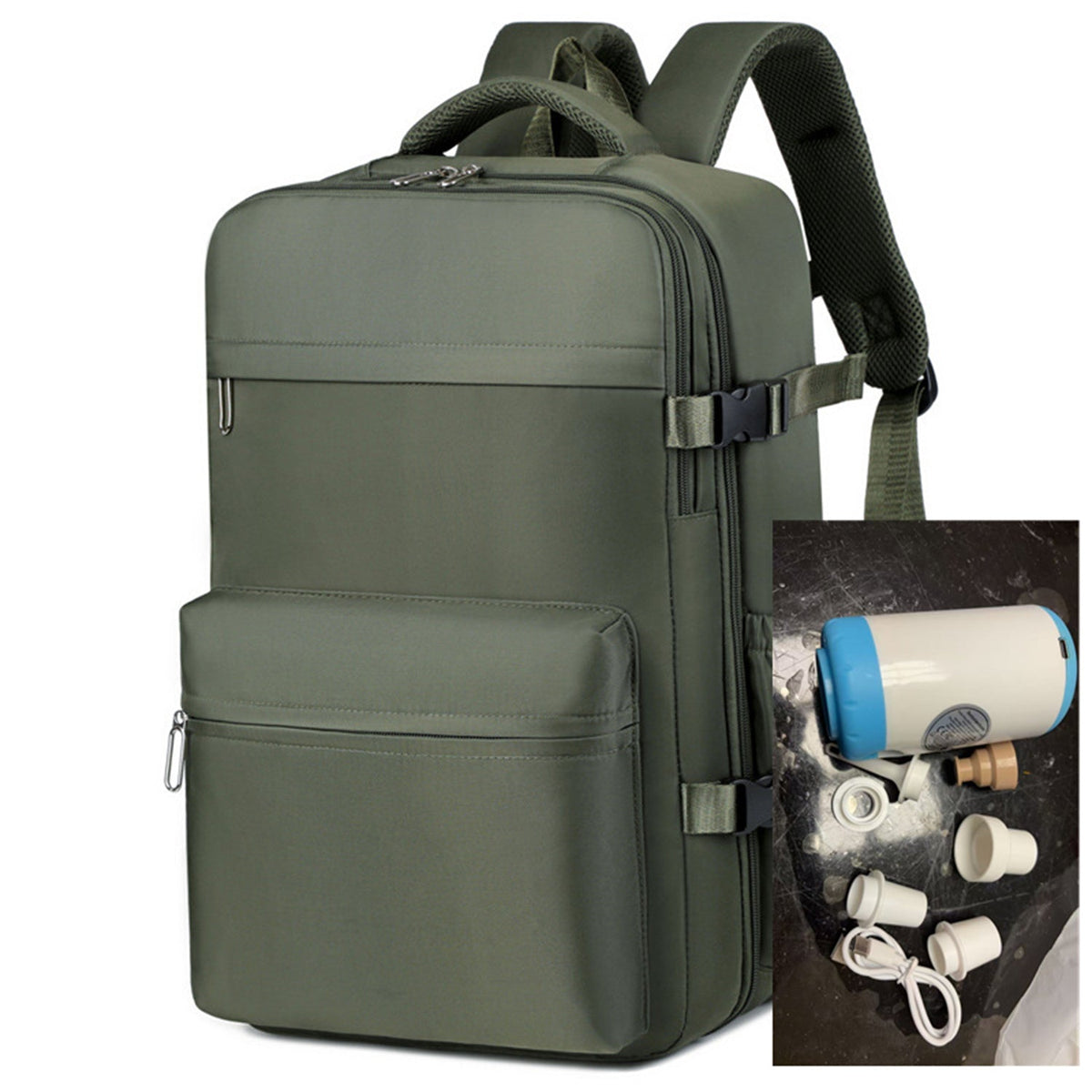 Mochila a Vácuo Slim para Viagem - fardyStore