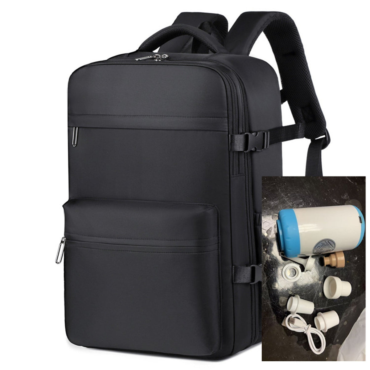Mochila a Vácuo Slim para Viagem - fardyStore