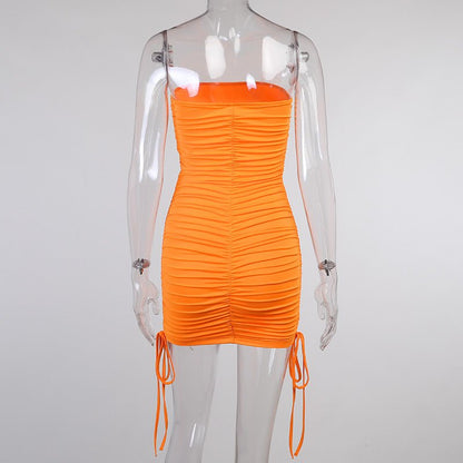 Vestido Tubo Plissado Feminino — Elegaância Minimalista para Toda Ocasião - fardyStore
